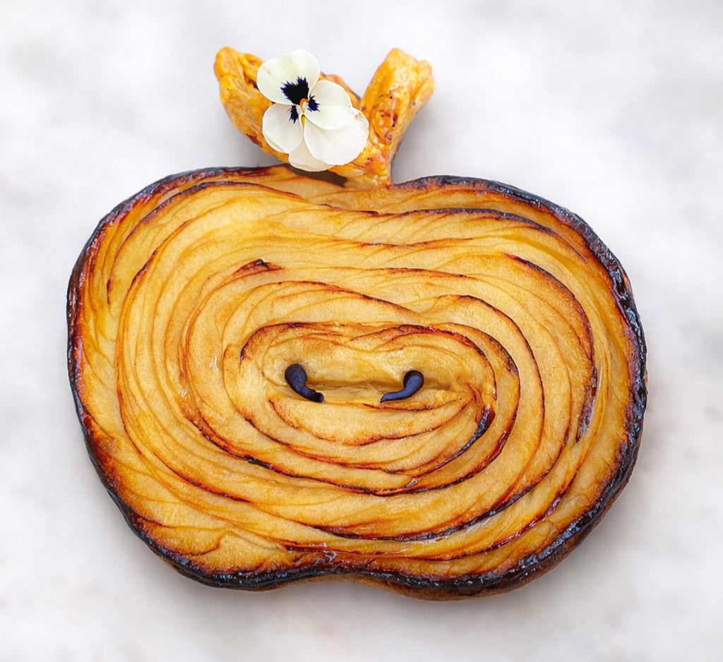Tarte fine aux pommes ( 6 pers )