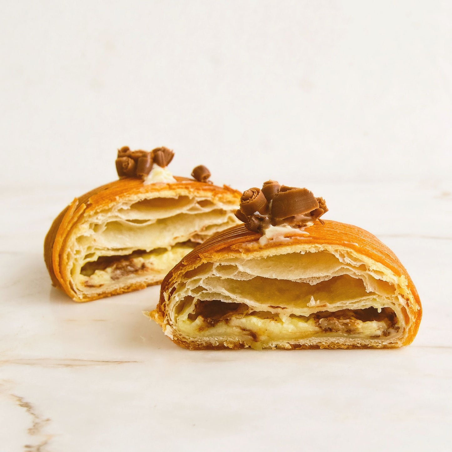 Pain suisse au chocolat