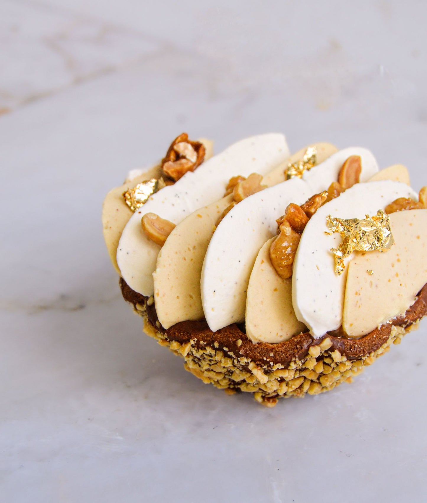 Tartelette façon snickers