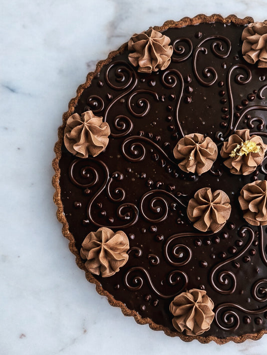 Tarte chocolat  (6 pers.)