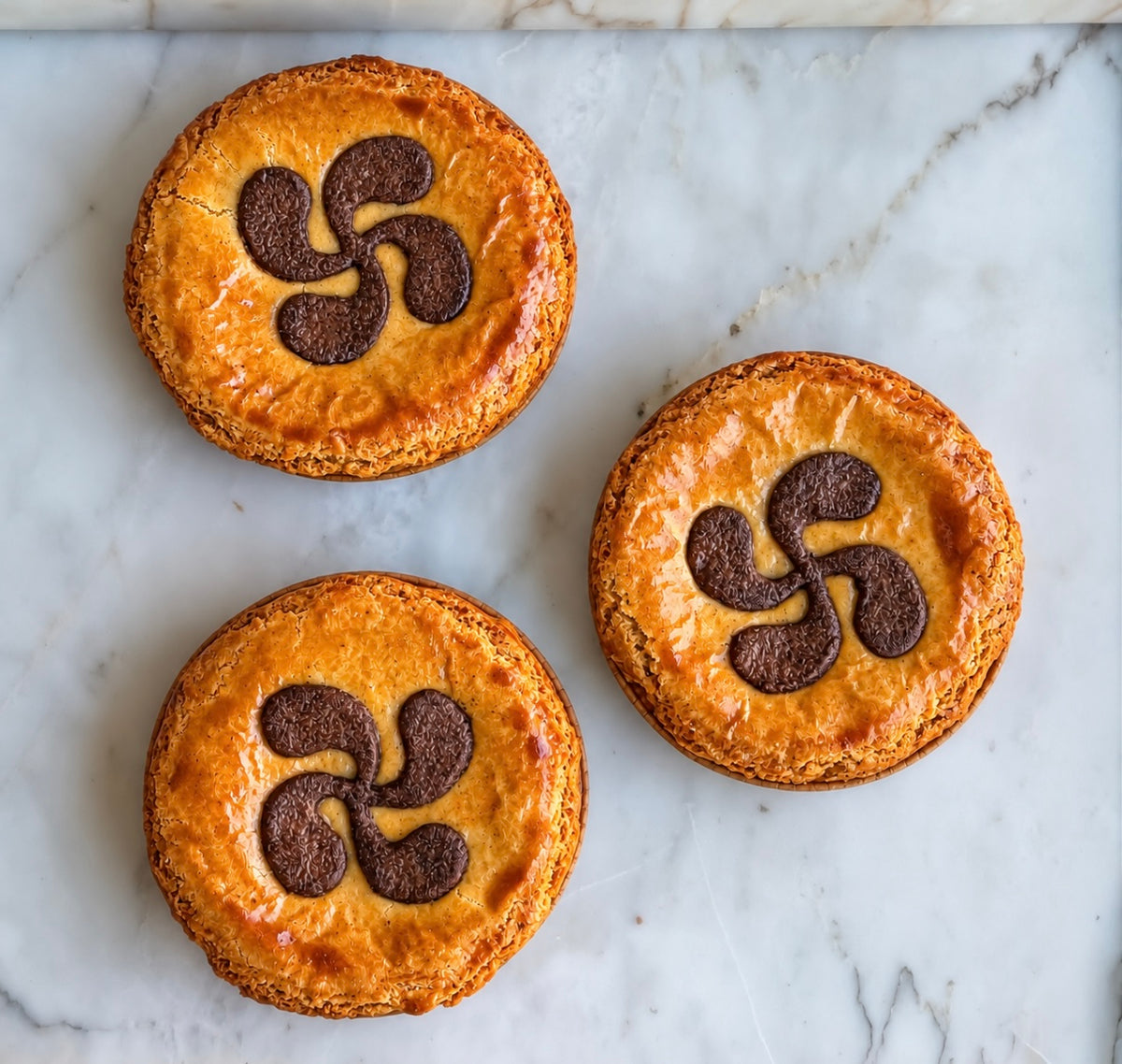 Gâteaux basque chocolat
